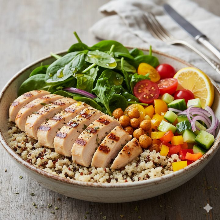 Mediterranean Chicken Bowl