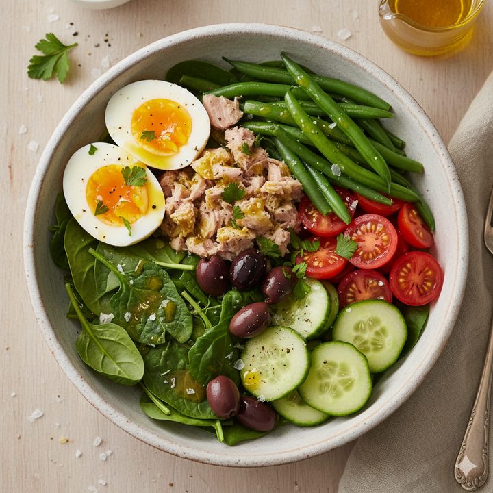Tuna Nicoise-Style Bowl