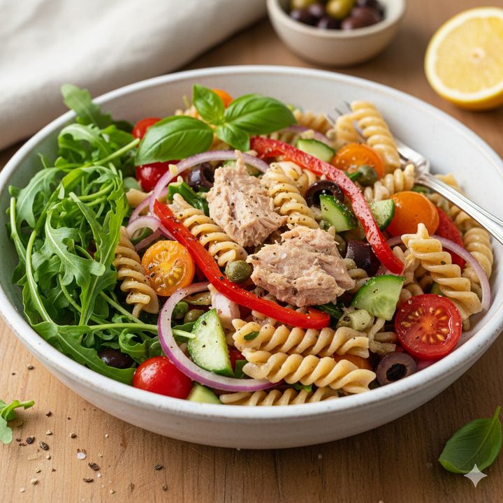 Italian Tuna Pasta Salad